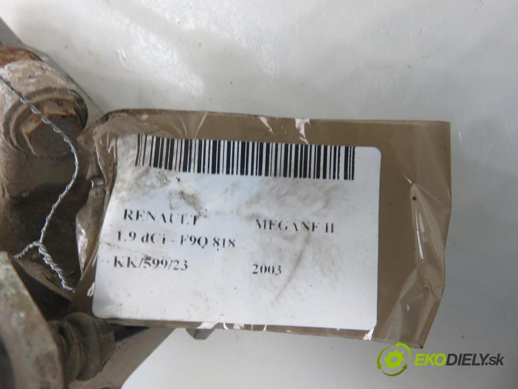 RENAULT MEGANE II (BM0/1_, CM0/1_) HB 2003 96,00 1.9 dCi - F9Q 818 1870,00 Brzdič strmeň pravé zadné