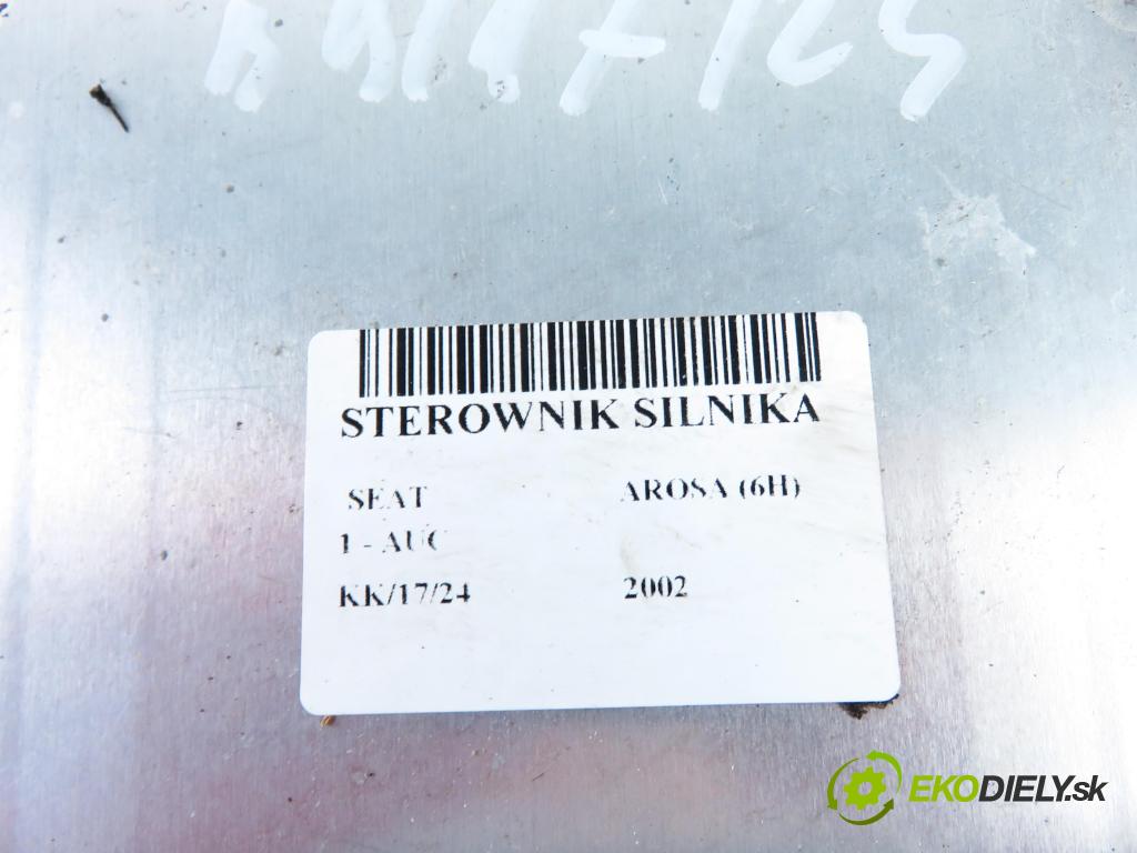 SEAT AROSA (6H) HB 2002 37,00 1 - AUC 999,00 Riadiaca jednotka Motor 030906032DR ; 0261207624