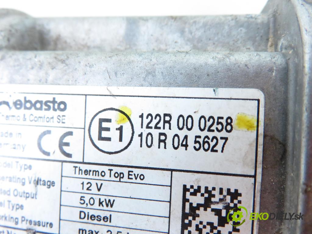 MERCEDES-BENZ CLA coupe (C117) COUPE 2013 130,00 CLA 220 CDI / d (117.303) 177 - OM 651.930 2143,00 Webasto 2465002398 ; 10R045627 ; A2469028301 (Webasto ohřívače)