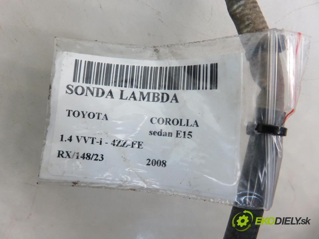 TOYOTA COROLLA sedan (_E15_) SEDAN 2008 71,00 1.4 VVT-i 97 - 4ZZ-FE 1398,00 sonda lambda 8946502270 (Lambda sondy)