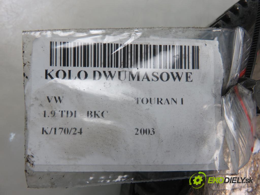 VW TOURAN (1T1, 1T2) MINIVAN 2003 77,00 1.9 TDI - BKC 1896,00 Koleso dvojhmota