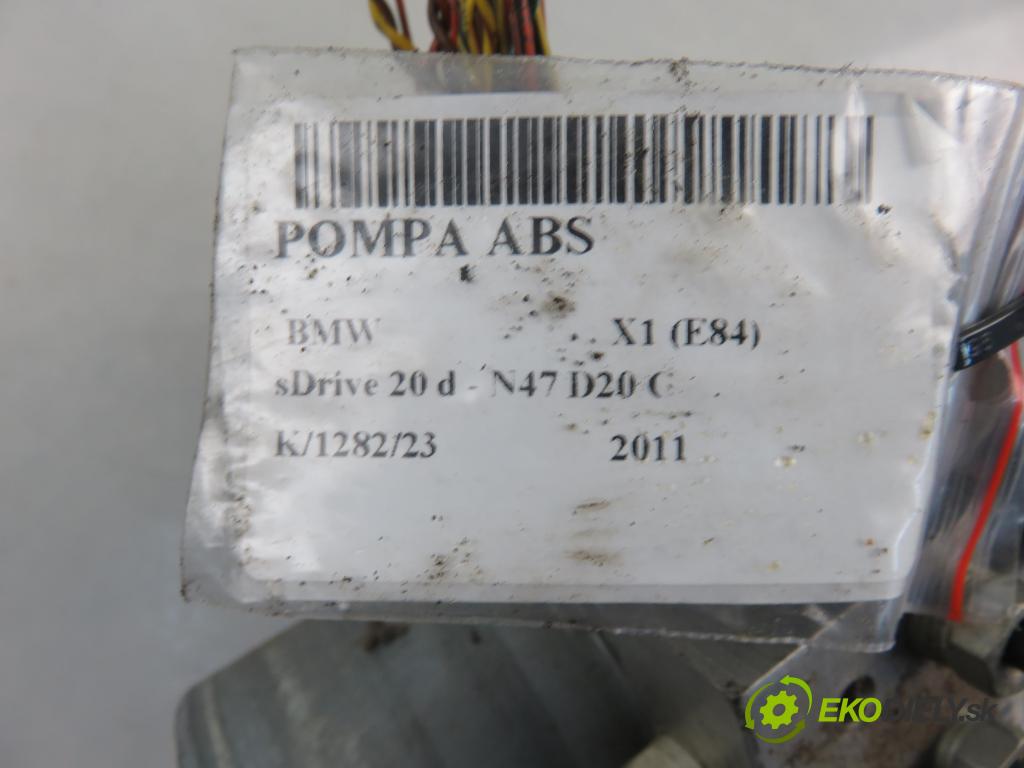 BMW X1 (E84) CROSSOVER 2011 130,00 sDrive 20 d 177 - N47 D20 C 1995,00 Pumpa ABS 0265951101 (Pumpy ABS)