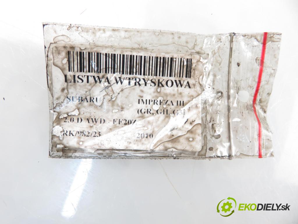 SUBARU IMPREZA liftback (GR, GH, G3) HB 2010 110,00 2.0 D AWD - EE20Z 1998,00 Lišta vstrekovacia  (Vstrekovacie lišty)