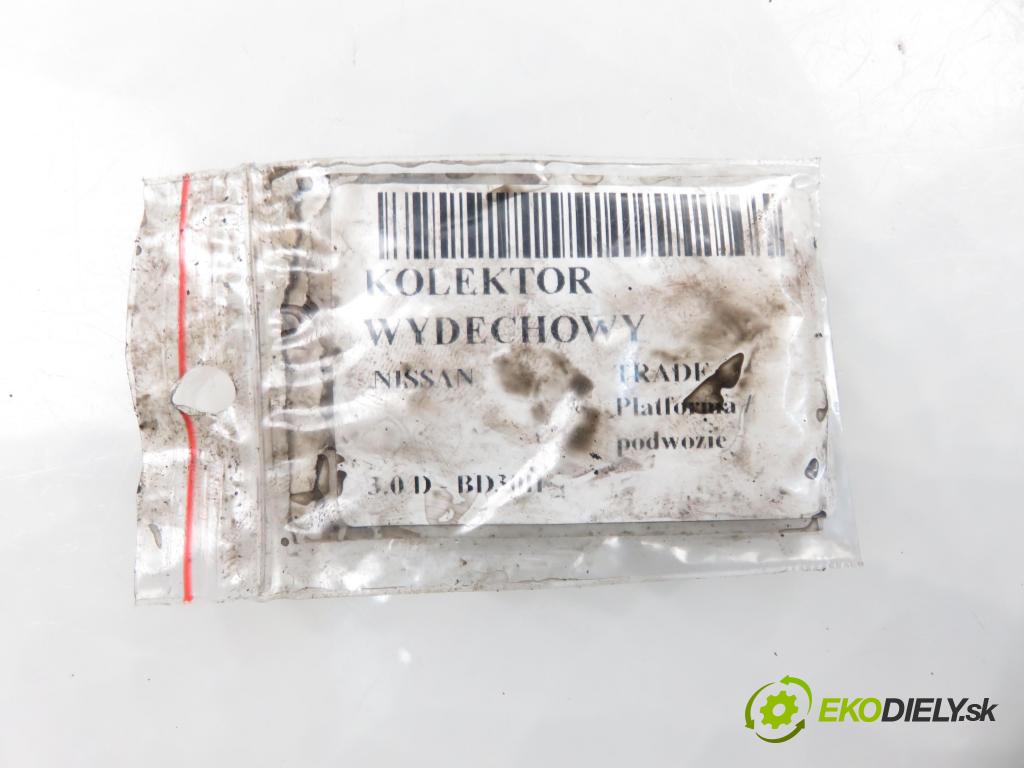 NISSAN TRADE Platforma / podwozie KABINA/PLATFORMA 1996 63,00 3.0 D 86 - BD30II 2953,00 potrubí VYČERPAT: 1400469T40 (Výfukové potrubí)