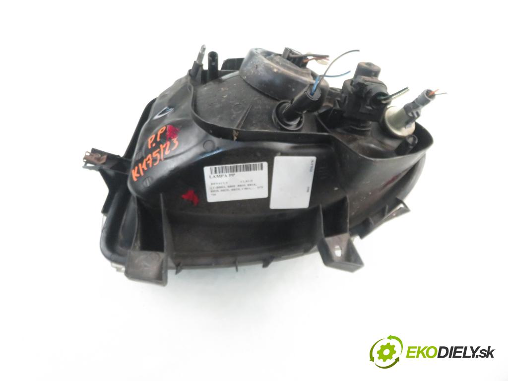 RENAULT CLIO II (BB_, CB_) HB 1998 43,00 1.2 8V 58 - D7F 720 1149,00 Svetlo PP