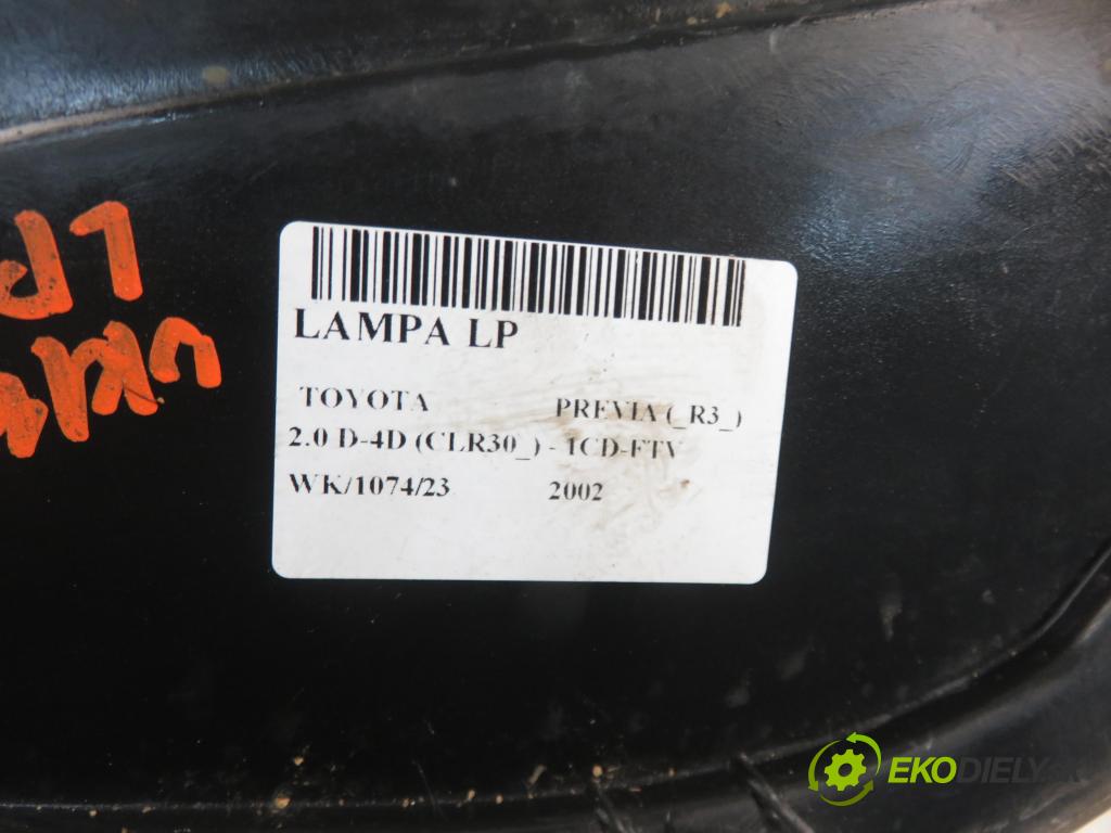 TOYOTA PREVIA (_R3_) MINIVAN 2002 85,00 2.0 D-4D 116 - 1CD-FTV 1995,00 Svetlo LP