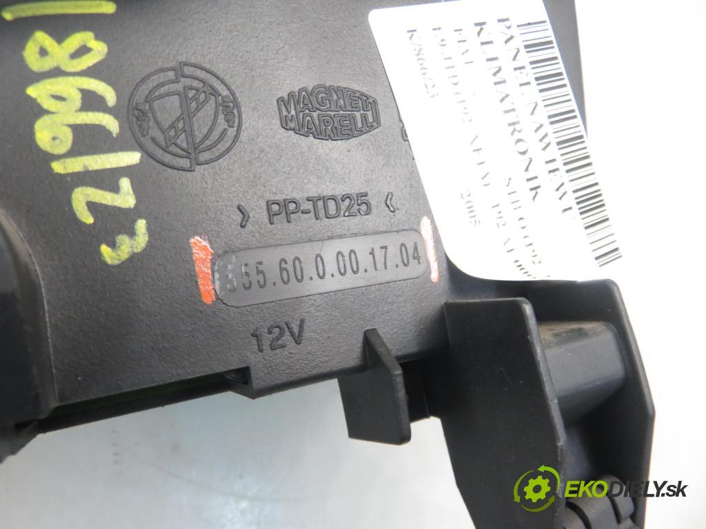 FIAT STILO (192_) HB 2005 85,00 1.9 JTD 115 - 192 A1.000 1910,00 Panel kúrenia KLIMATRONIK 555600001704