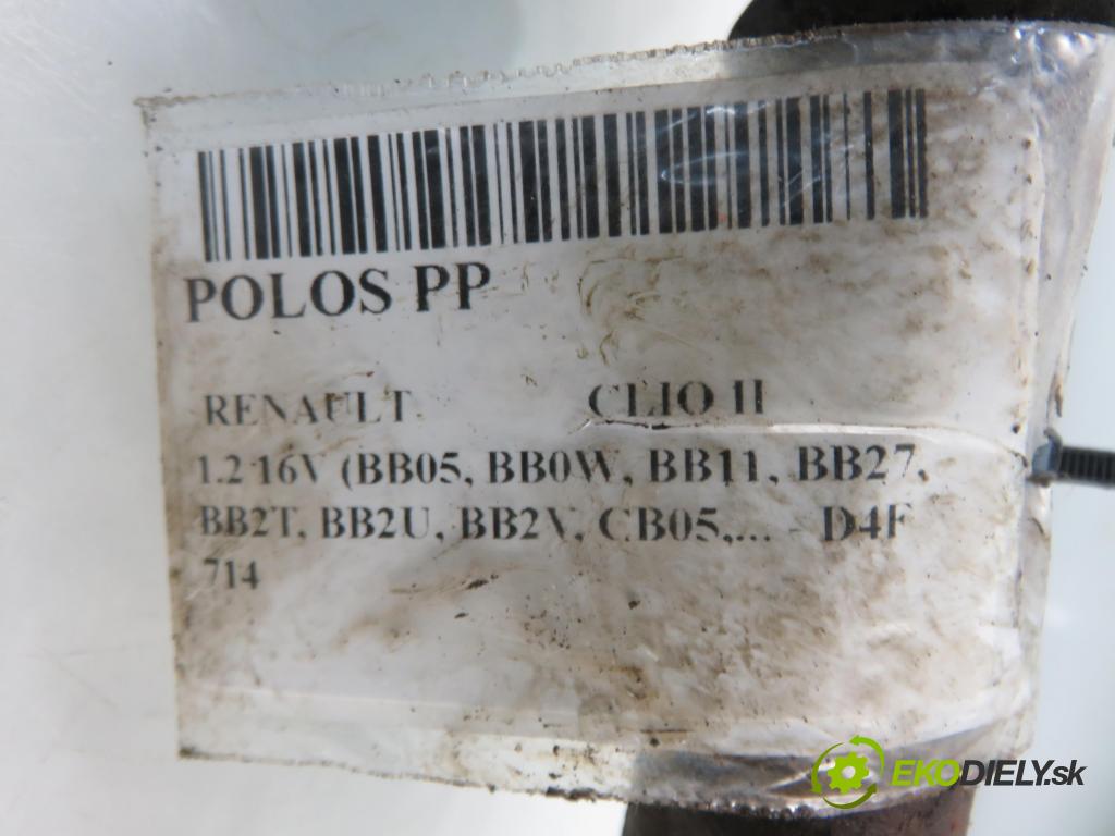 RENAULT CLIO II (BB_, CB_) HB 2002 55,00 1.2 16V (BB05, BB0W, BB11, BB27, BB2T, BB2U, BB2V, 1149,00 Poloos PP