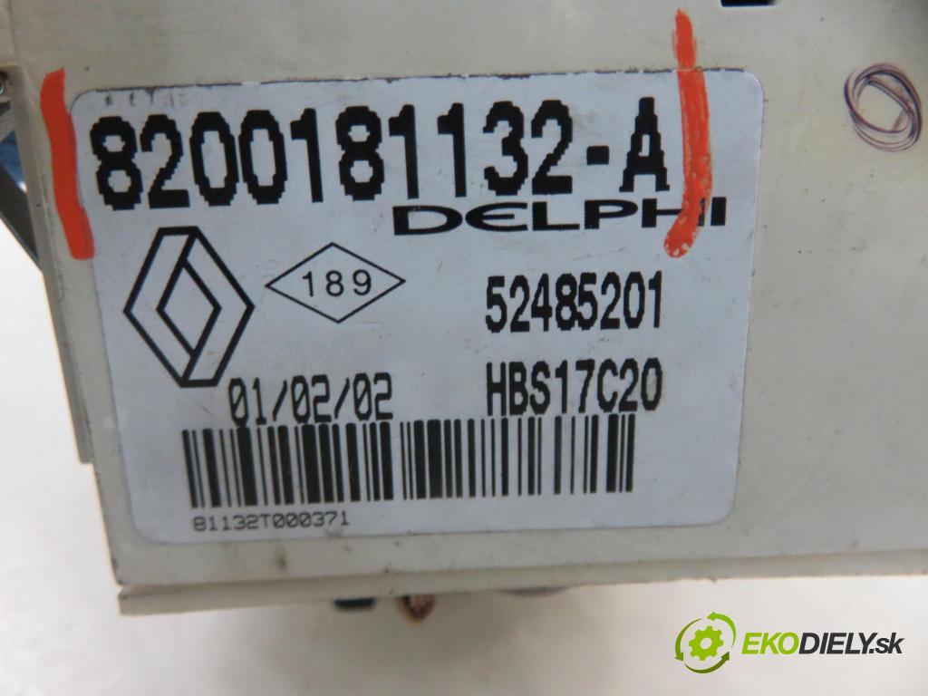 RENAULT LAGUNA II Grandtour (KG0/1_) KOMBI 2002 88,00 1.9 dCi 120 - F9Q 750 1870,00 Panel kúrenia KLIMATRONIK 8200181132A