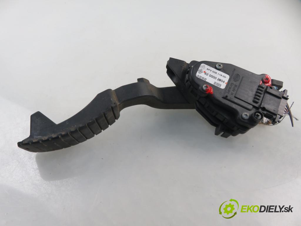 RENAULT LAGUNA II Grandtour (KG0/1_) KOMBI 2002 0,00 1.9 dCI (KG0E) - F9Q 752 1870,00 Potenciometer plynového pedálu 8200002904 (Pedále)