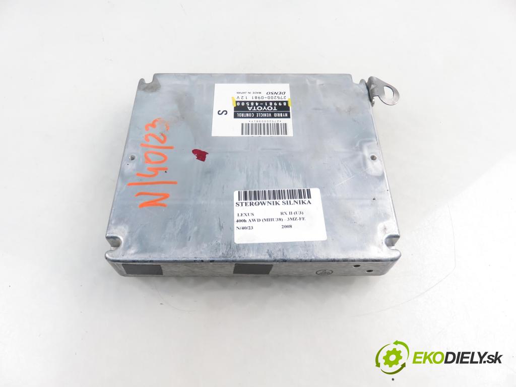LEXUS RX (_U3_) SUV 2008 155,00 3.3 400h AWD 211/272- 3MZ-FE 3311,00 Riadiaca jednotka Motor 8998148500