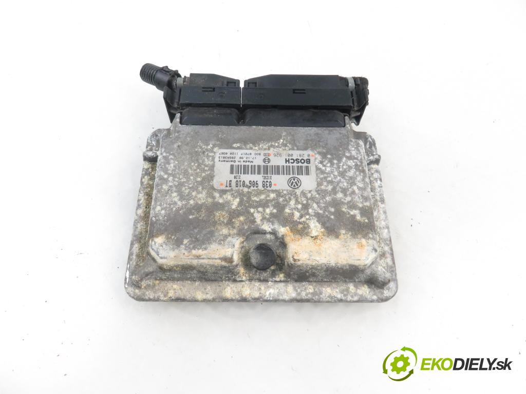 SEAT TOLEDO II (1M2) SEDAN 2001 81,00 1.9 TDI - ASV 1896,00 řídící jednotka motora 038906018BT ; 0281001926