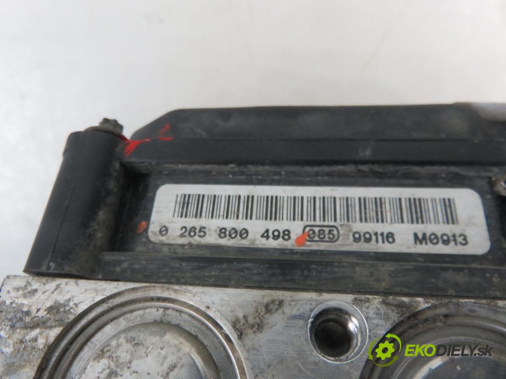 RENAULT KANGOO Express II (FW0/1_) FURGON 2010 50,00 1.5 dCi 70 - K9K 800 1461,00 Pumpa ABS 0265800498 (Pumpy ABS)
