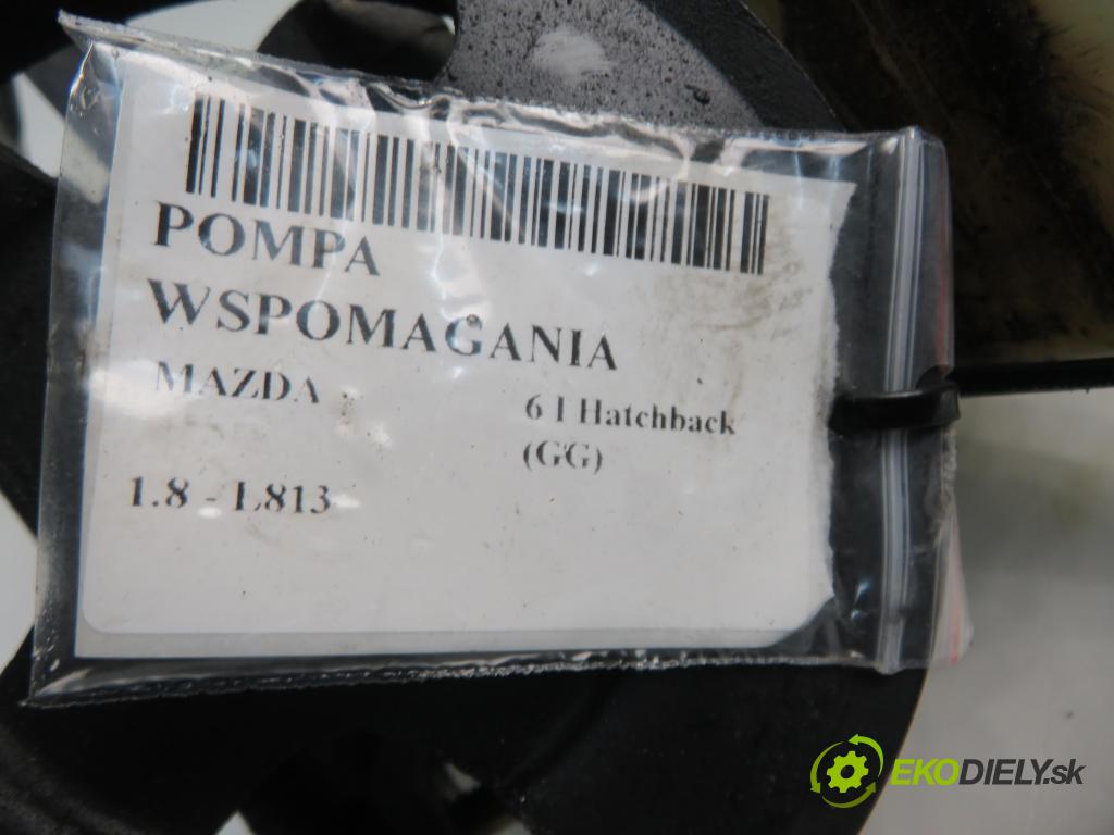 MAZDA 6 Hatchback (GG) LIFTBACK 2003 88,00 1.8 - L813 1798,00 Pumpa servočerpadlo (Servočerpadlá, pumpy riadenia)
