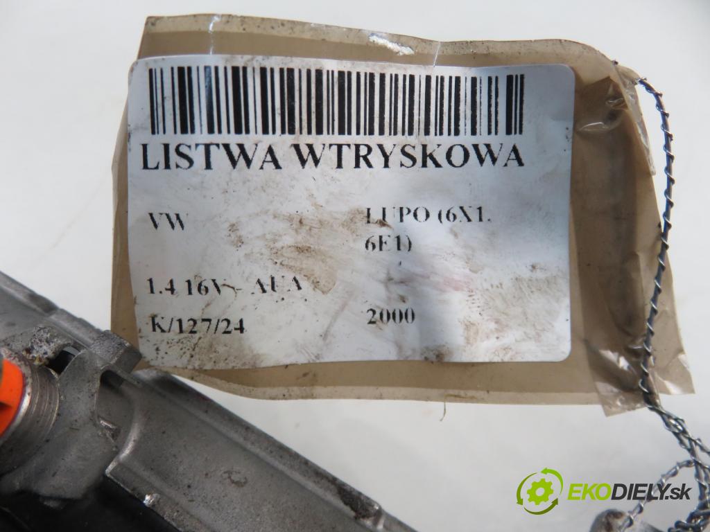 VW LUPO (6X1, 6E1) HB 2000 55,00 1.4 16V - AUA 1390,00 Lišta vstrekovacia 036031G ; 036133319 (Vstrekovacie lišty)