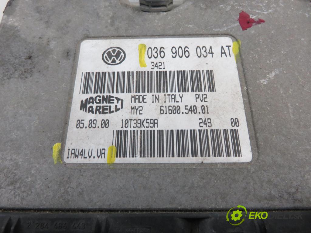 VW LUPO (6X1, 6E1) HB 2001 74,00 1.4 16V - AUB 1390,00 Riadiaca jednotka Motor 036906034AT ; IAW4LVVA