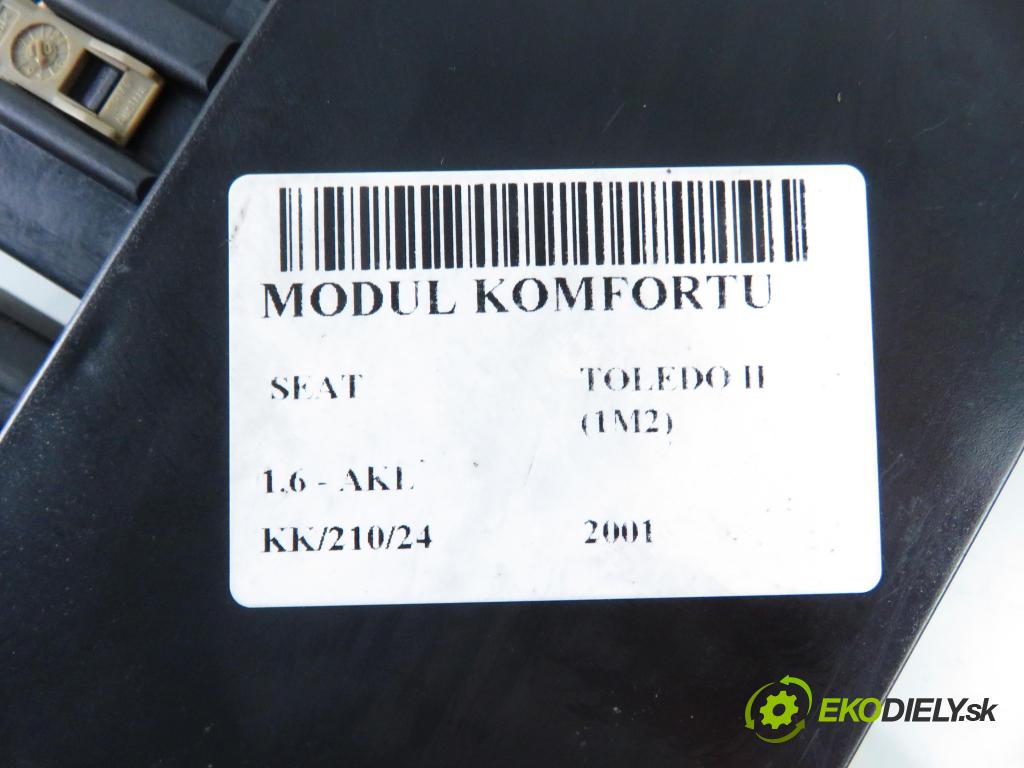 SEAT TOLEDO II (1M2) SEDAN 2001 74,00 1.6 - AKL 1595,00 MODUL komfortu 1C0959799E