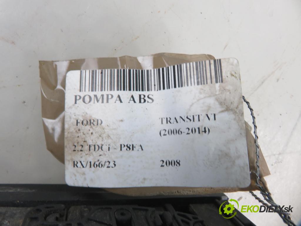 FORD TRANSIT Furgon (FA_ _) FURGON 2008 63,00 2.2 TDCi - P8FA 2198,00 Pumpa ABS 0265950774 ; 8C112C405BB (Pumpy ABS)
