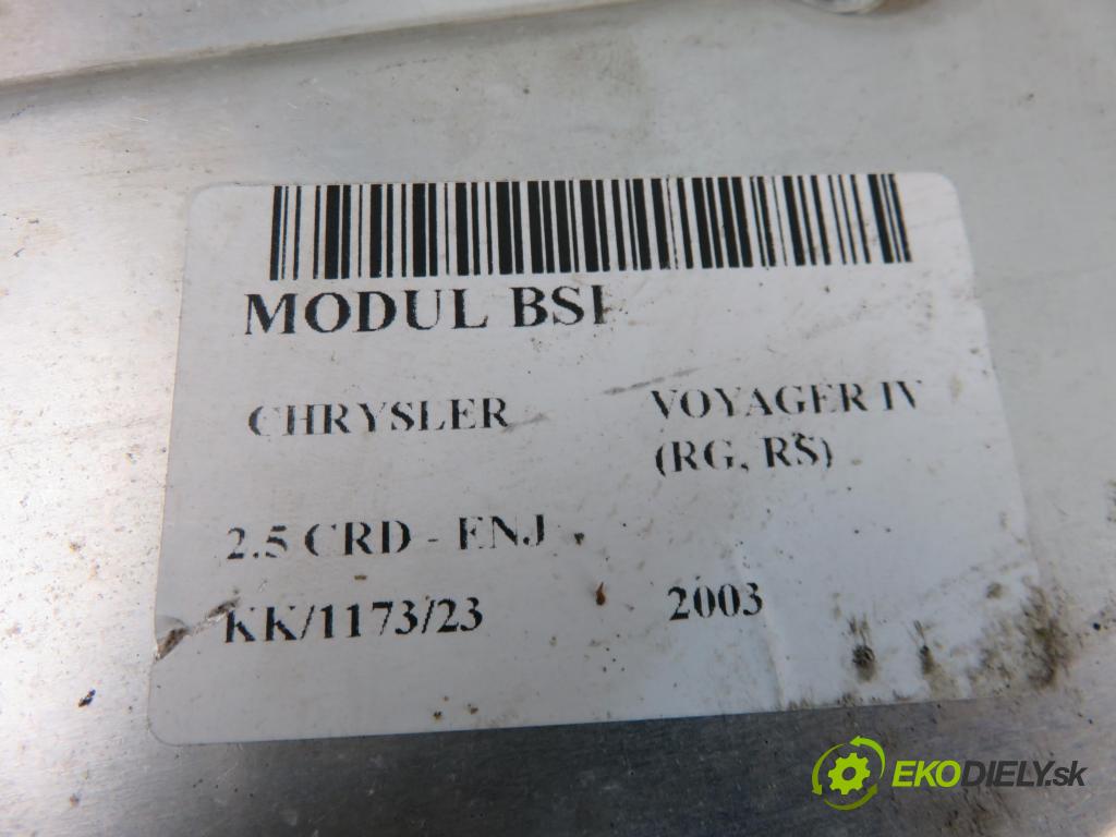 CHRYSLER VOYAGER IV (RG, RS) MINIVAN 2003 105,00 2.5 CRD 143 - ENJ 2499,00 MODUL BSI 04748079AH