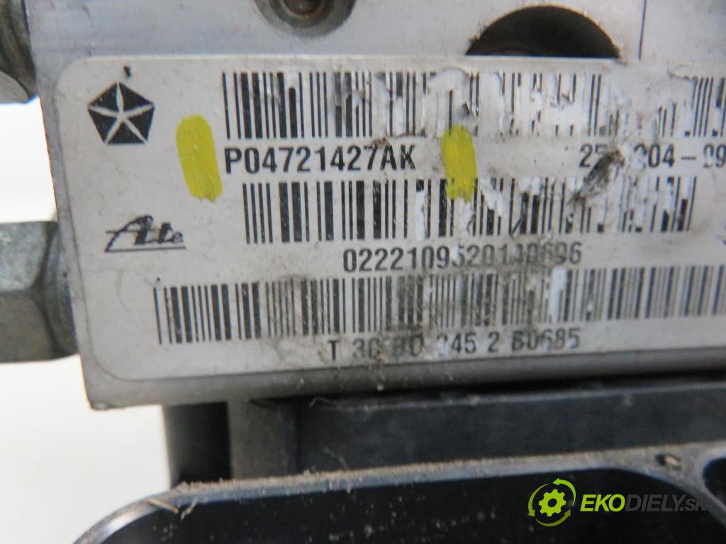 CHRYSLER VOYAGER IV (RG, RS) MINIVAN 2003 105,00 2.5 CRD 143 - ENJ 2499,00 Pumpa ABS 04686702AE ; P04721427AK (Pumpy ABS)