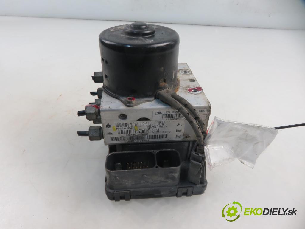 CHRYSLER VOYAGER IV (RG, RS) MINIVAN 2003 105,00 2.5 CRD 143 - ENJ 2499,00 Pumpa ABS 04686702AE ; P04721427AK (Pumpy ABS)