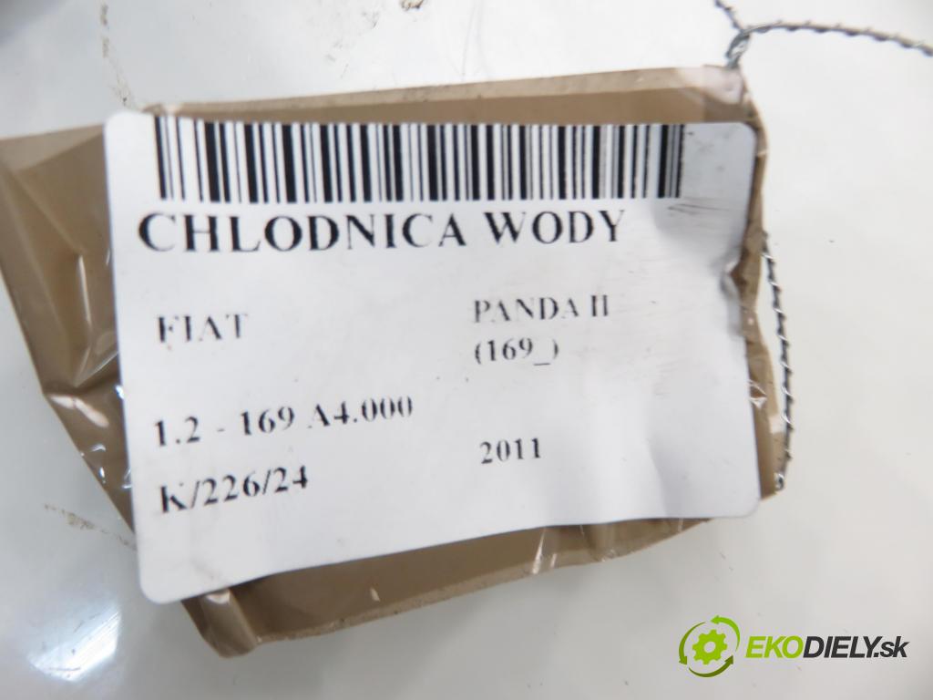 FIAT PANDA (169_) HB 2011 51,00 1.2 - 169 A4.000 1242,00 chladič vody 