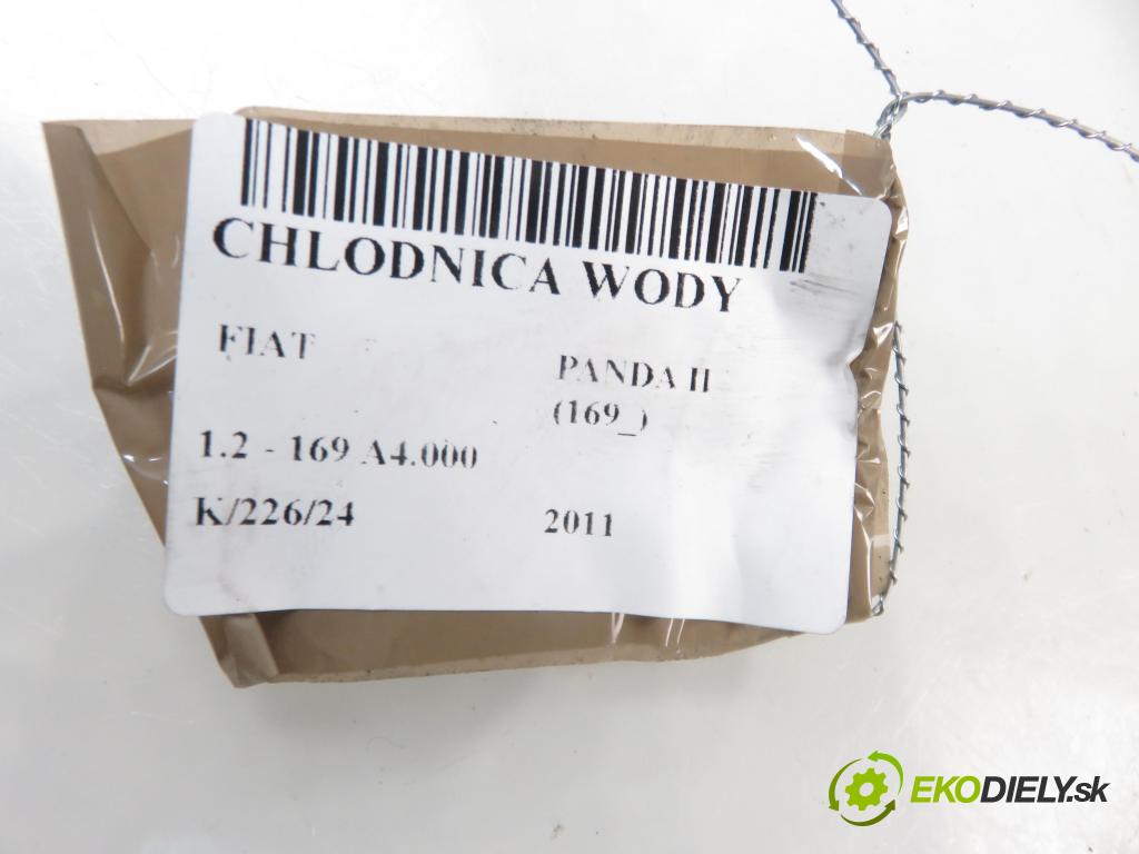 FIAT PANDA (169_) HB 2011 51,00 1.2 - 169 A4.000 1242,00 chladič vody