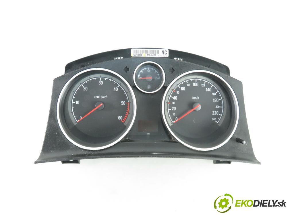 OPEL ZAFIRA B (A05) MINIVAN 2005 110,00 1.9 CDTI 150 - Z 19 DTH 1910,00 Prístrojovka elektrický 13216660NC ; 13216660
