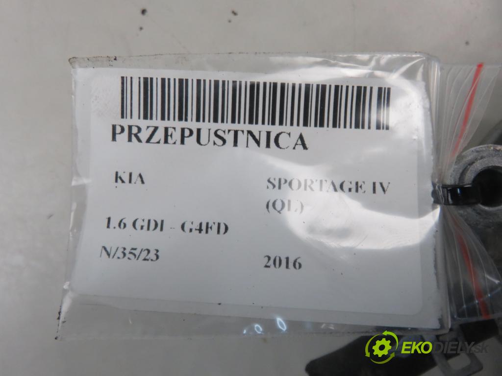 KIA SPORTAGE (QL) SUV 2016 97,00 1.6 GDI 132 - G4FD 1591,00 Škrtiaca klapka 351002B300 (Škrtiace klapky)