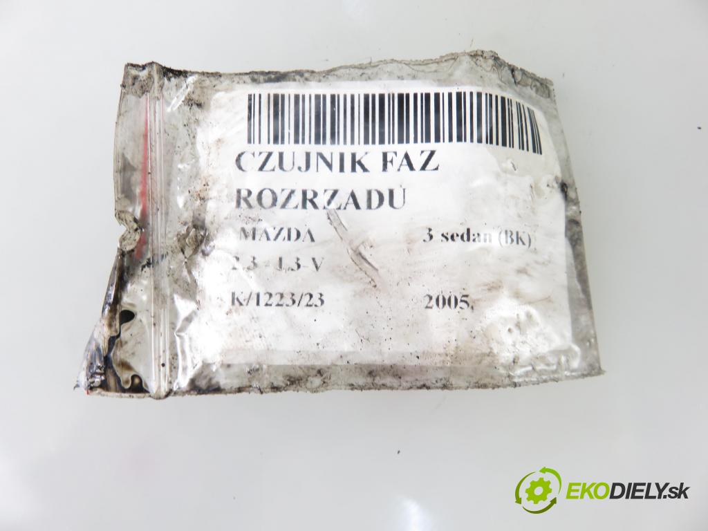 MAZDA 3 sedan (BK) SEDAN 2005 118,00 2.3 - L3-V 2261,00 snímač časování VAČKOVÁ HŘÍDEL: 3M4G6M280AC ; K5T45575