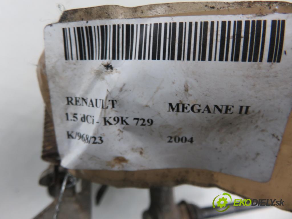 RENAULT MEGANE II (BM0/1_, CM0/1_) HB 2004 74,00 1.5 dCi - K9K 729 1461,00 Brzdič strmeň pravé zadné