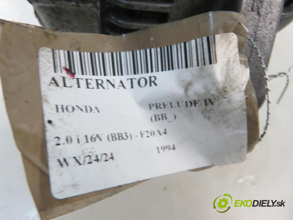 HONDA PRELUDE IV (BB_) COUPE 1994 98,00 2.0 i 16V (BB3) - F20A4 1997,00 Alternátor 1002118760 (Alternátory)