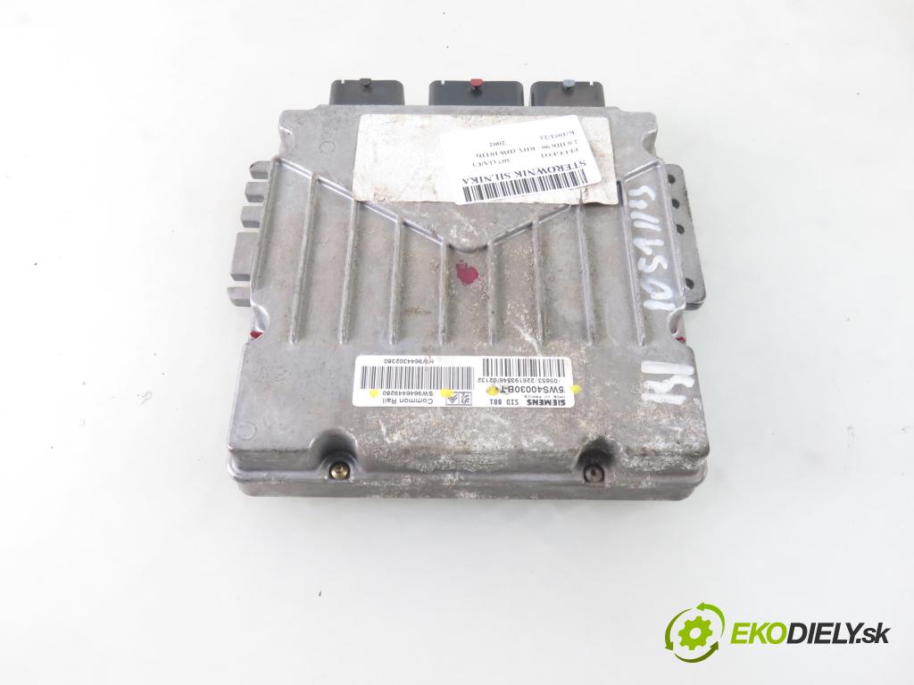 PEUGEOT 307 (3A/C) HB 2002 66,00 2.0 HDi 90 - RHY (DW10TD) 1997,00 Riadiaca jednotka Motor 5WS40030BT ; SW9646449280