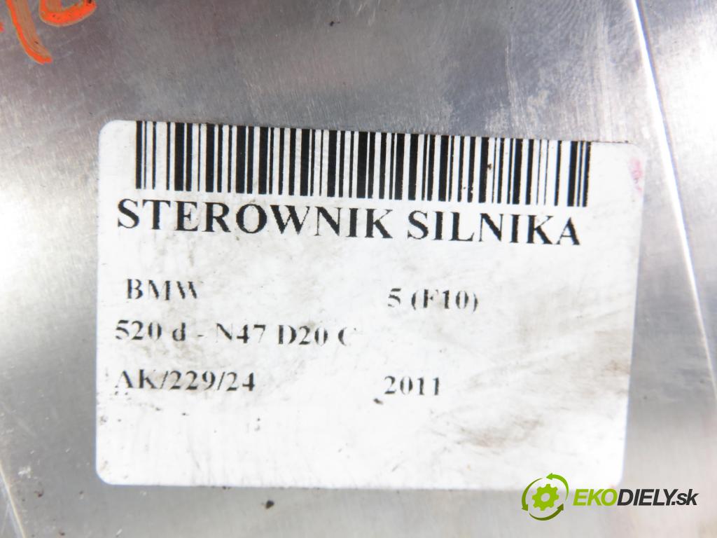 BMW 5 (F10) SEDAN 2011 0,00 520 d - N47 D20 C 1995,00 Riadiaca jednotka Motor 0281018609 ; 8518477