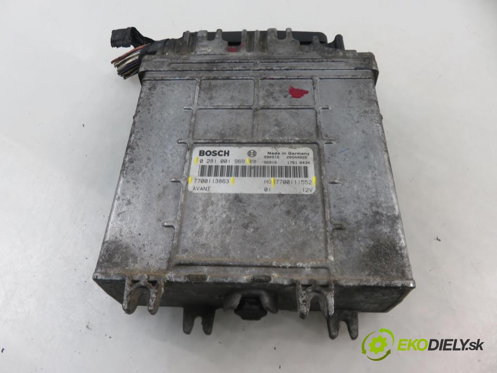 RENAULT MEGANE I (BA0/1_) KOMBI 1999 72,00 1.9 dTi 98 - F9Q 736 1870,00 Riadiaca jednotka Motor 7700113863 ; 7700111552 ; 0281001969