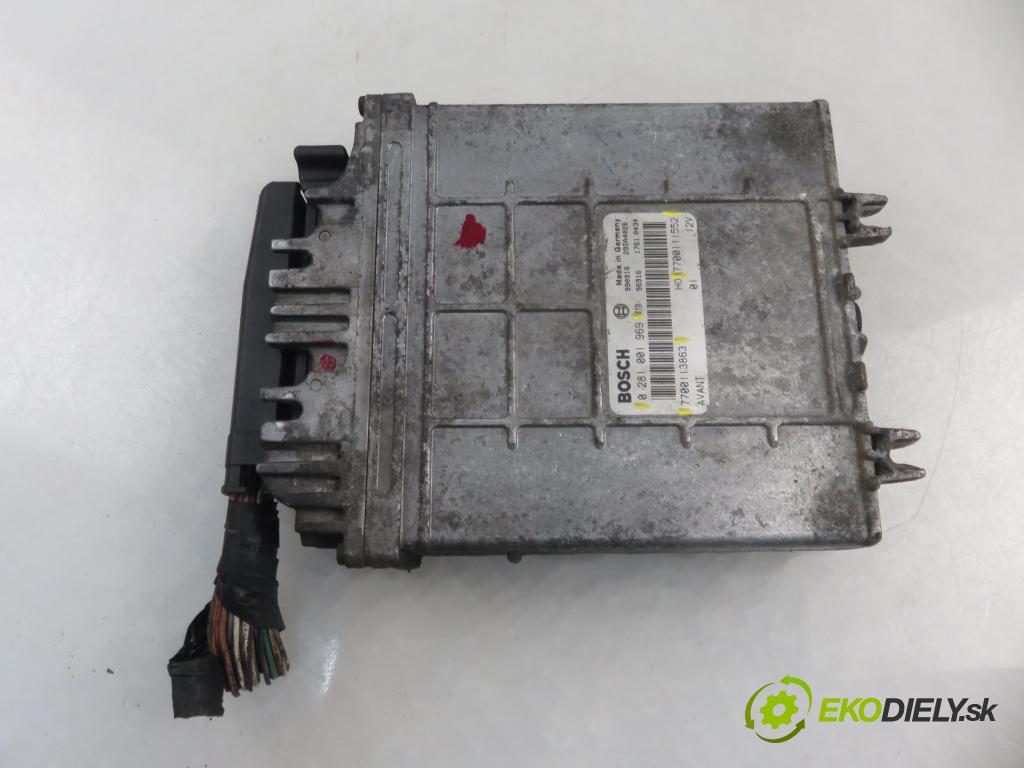 RENAULT MEGANE I (BA0/1_) KOMBI 1999 72,00 1.9 dTi 98 - F9Q 736 1870,00 Riadiaca jednotka Motor 7700113863 ; 7700111552 ; 0281001969