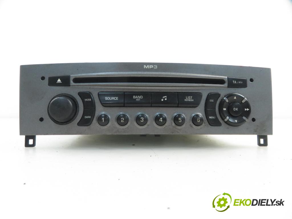 PEUGEOT 308 (4A_, 4C_) HB 2008 80,00 1.6 HDi - 9HZ (DV6TED4) 1560,00 RADIO CD 96650206XH