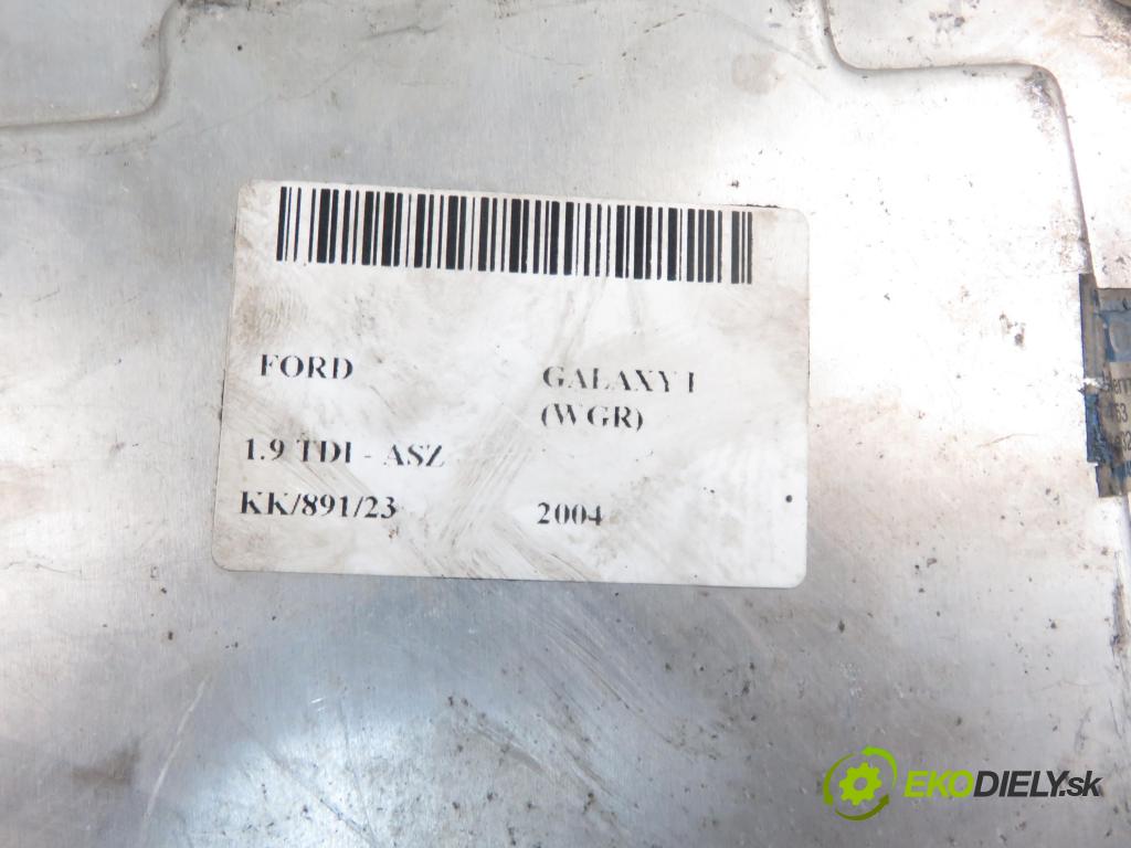 FORD GALAXY (WGR) VAN  2004 96,00 1.9 TDI PD 130 - ASZ 1896,00 Riadiaca jednotka Motor 038906019NB ; 0281011821
