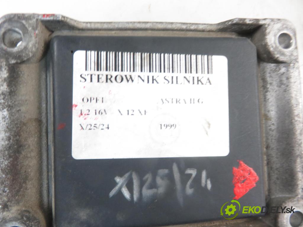 OPEL ASTRA G liftback (T98) HB 2003 48,00 1.2 16V - X 12 XE 1199,00 Riadiaca jednotka Motor 0261207963 ; 55350553