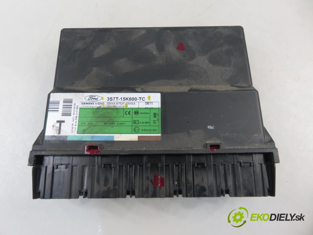 FORD MONDEO III (B5Y) LIFTBACK 2005 85,00 2.0 16V 115 TDDi / TDCi - HJBA 1998,00 Riadiaca jednotka Motor 3S7T15K600TC ; 5WK48751F
