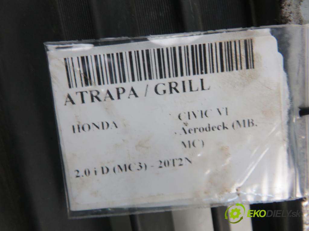 HONDA CIVIC VI Aerodeck (MB, MC) KOMBI 1999 77,00 2.0 iTD 105 (MC3) - 20T2N 1994,00 Mriežka / maska