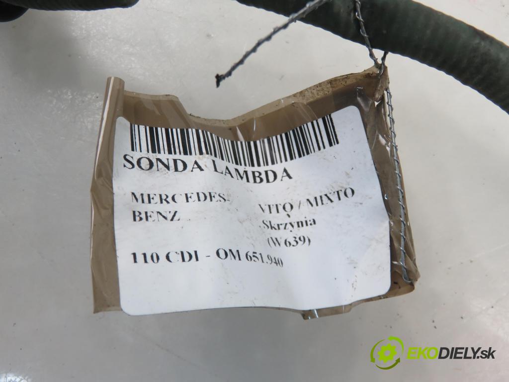 MERCEDES-BENZ VITO / MIXTO Skrzynia (W639) FURGON 2011 70,00 110 CDI - 95 OM 651.940 2143,00 sonda lambda 0035426918 (Lambda sondy)
