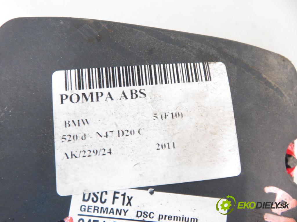 BMW 5 (F10) SEDAN 2011 0,00 520 d - N47 D20 C 1995,00 Pumpa ABS 34516852808 ; 0265960447 (Pumpy ABS)