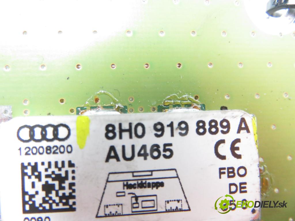 AUDI A4 kabriolet (8H7, B6, 8HE, B7) CABRIO 2009 103,00 2.0 TDI - BPW 1968,00 Zosilňovač Antenní: 8H0919889A (Zosilňovače)