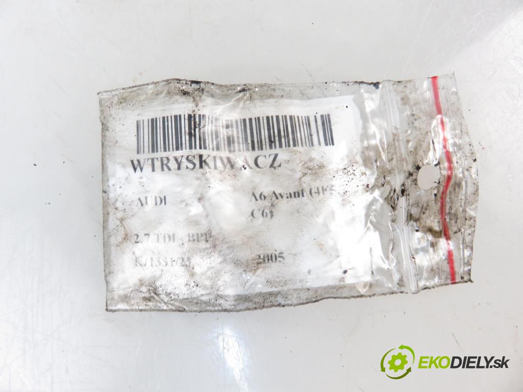 AUDI A6 Avant (4F5, C6) KOMBI 2005 132,00 2.7 TDI - BPP 2698,00 vstrekovač 059130277AC ; 0445110039 (Vstrekovače)