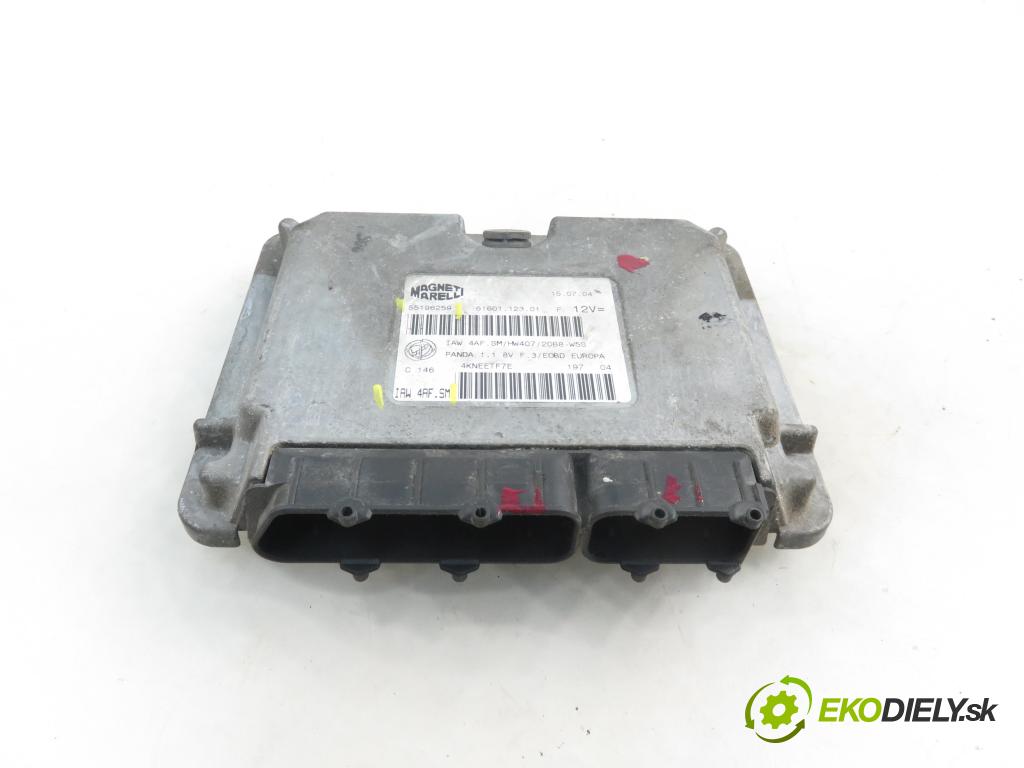 FIAT PANDA (169_) HB 2004 40,00 1.1 54 - 187 A1.000 1108,00 Riadiaca jednotka Motor 55196259 ; IAW4AFSM