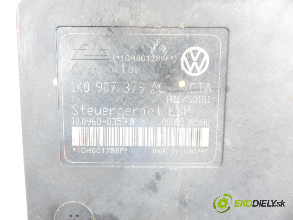 VW GOLF PLUS (5M1, 521) MINIVAN 2007 77,00 1.9 TDI - BLS 1896,00 pumpa ABS 1K0907379AC ; 1K0614517A (Pumpy brzdové)