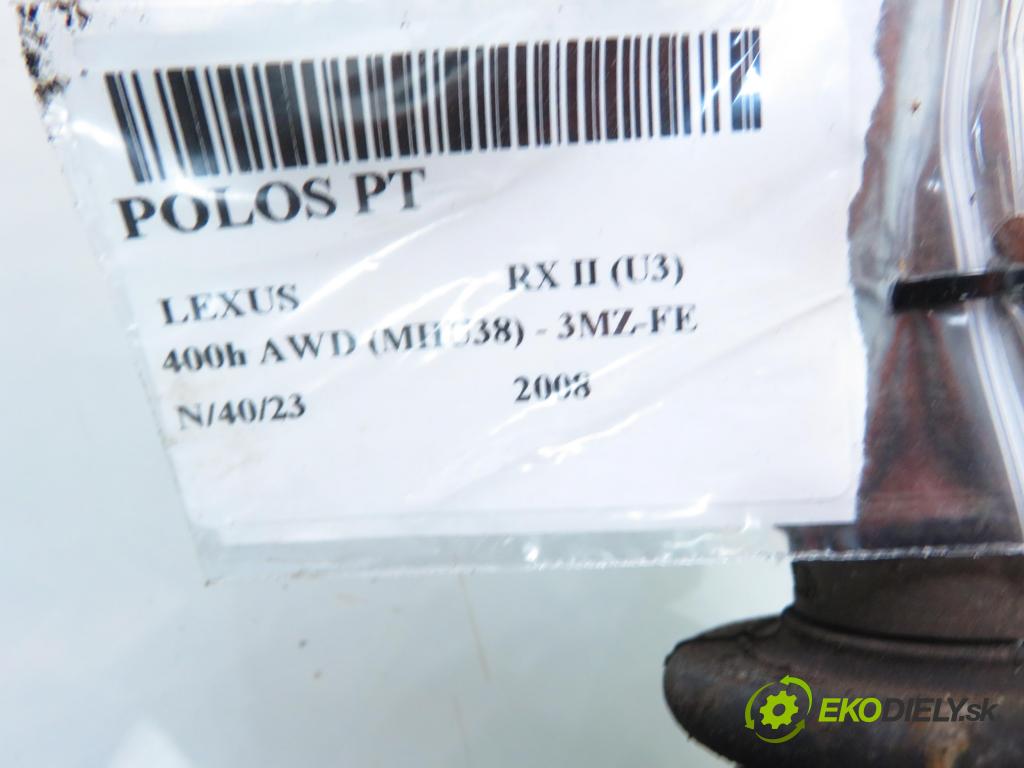 LEXUS RX (_U3_) SUV 2008 155,00 3.3 400h AWD 211/272- 3MZ-FE 3311,00 Poloos pravé zadné