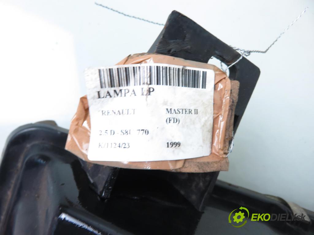 RENAULT MASTER II Skrzynia (FD) BUS 1999 59,00 2.5 D - S8U 770 2499,00 Svetlo LP