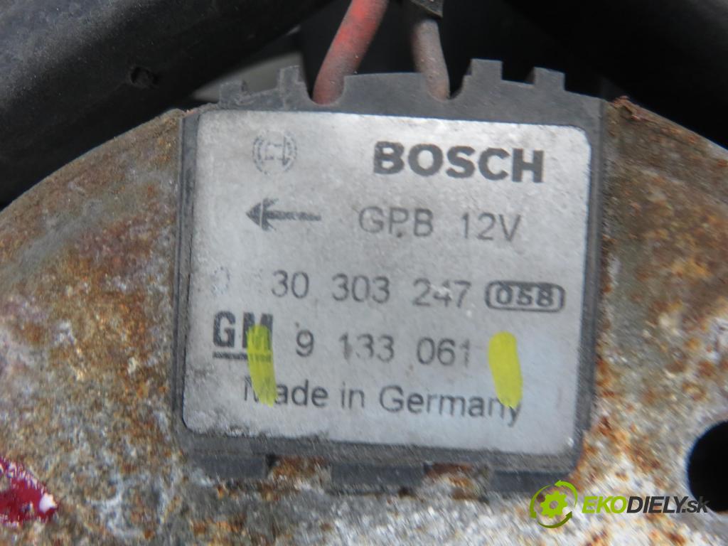 OPEL ASTRA G coupe (F07_) COUPE 2001 85,00 1.8 16V - X 18 XE1 1796,00 Ventilátor chladič klímatizácie 9133061